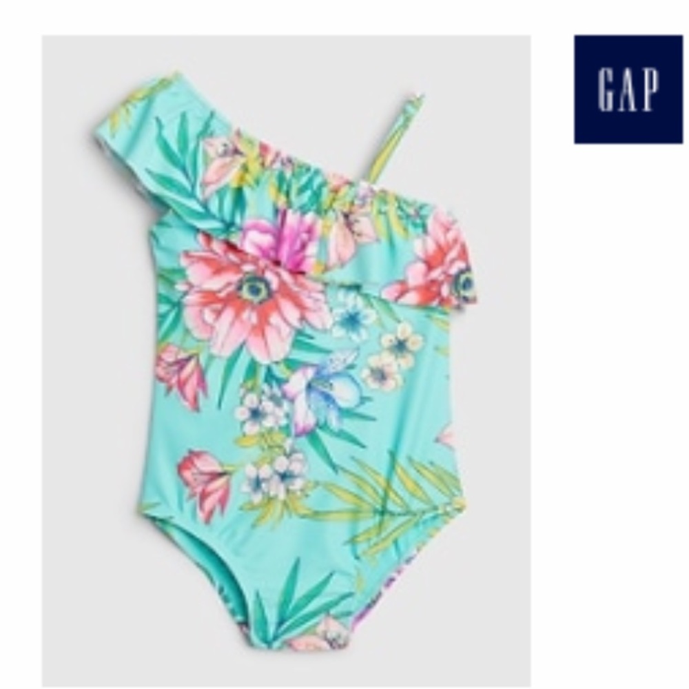 NWT toddler ruffle bathing suit size 5